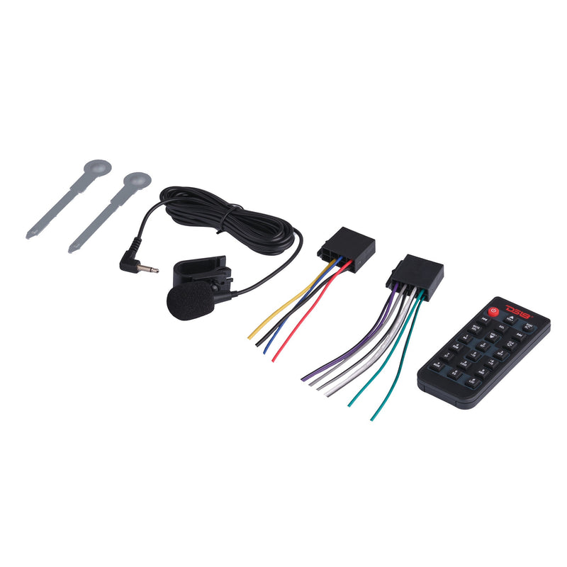 Digital Media Receiver | Single Din | DSP | APP | Bluetooth Audio and Calling Head Unit | Aux Input | USB | Mechless | AM/FM Radio Receiver | 3V + 3.5V Subwoofer