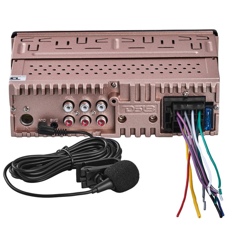 Digital Media Receiver | Single Din | DSP | APP | Bluetooth Audio and Calling Head Unit | Aux Input | USB | Mechless | AM/FM Radio Receiver | 3V + 3.5V Subwoofer