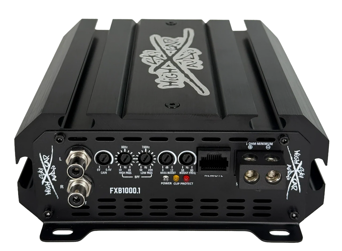 Sky High Car Audio FXB 1000.1 | 1000W RMS Monoblock Amplifier
