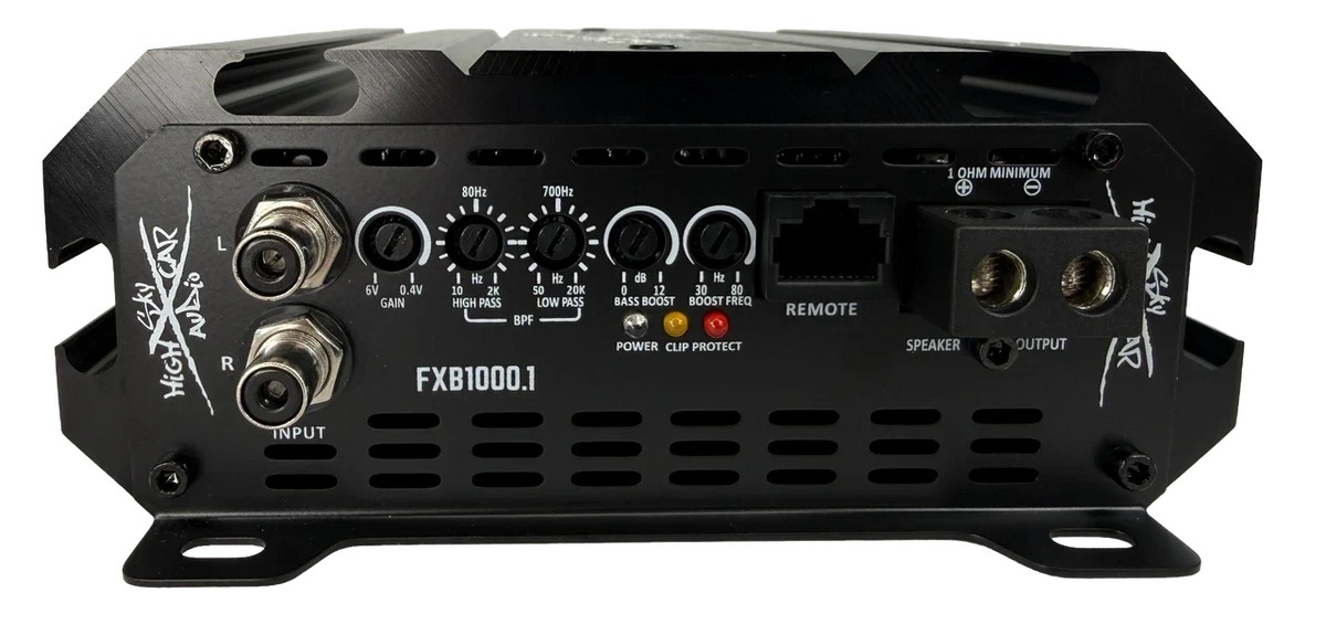 Sky High Car Audio FXB 1000.1 | 1000W RMS Monoblock Amplifier