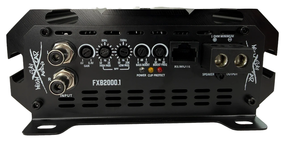 Sky High Car Audio FXB 2000.1 | 2000W RMS Monoblock Amplifier