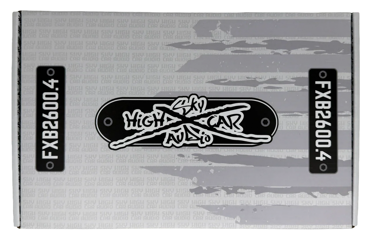 Sky High Car Audio FXB 2600.4 | 4-Channel Amplifier