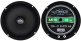 Sky High Car Audio SH-EL64 Slim 6.5" 200W RMS Midrange Speaker (Single) Sky High Car Audio