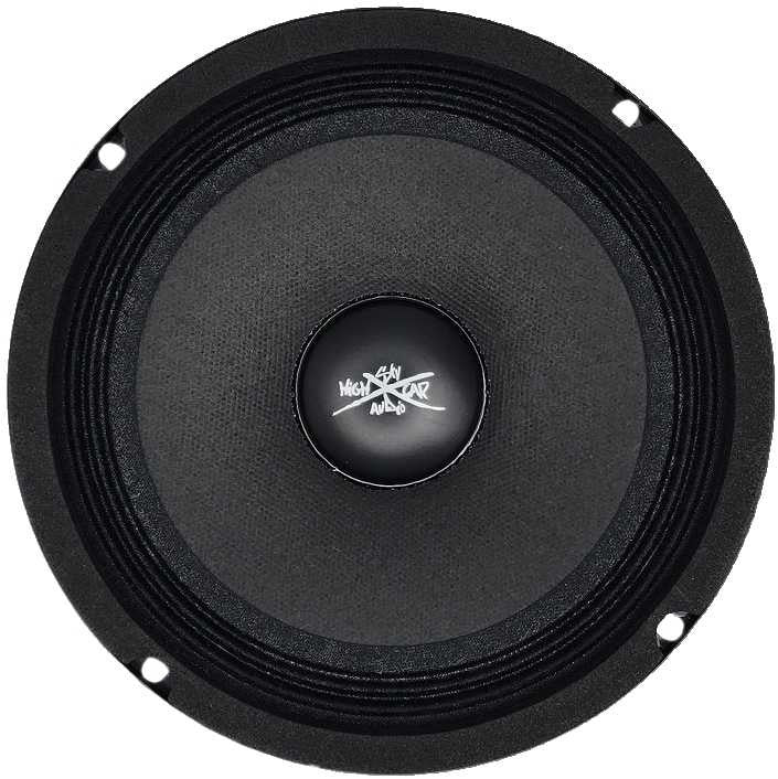 Sky High Car Audio SH-EL64 Slim 6.5" 200W RMS Midrange Speaker (Single) Sky High Car Audio