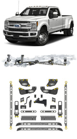 Any Level 4.5" Static Lift - Base System: F-350, Dual Rear Wheel (2017-2019) Any Level Lift