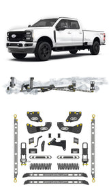 Any Level 5.5" Static Lift - Base System: F-250/F-350, Single Rear Wheel (2023+) Any Level Lift
