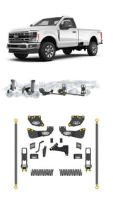 Any Level 5.5" Static Lift - Base System: F-250/F-350, Single Rear Wheel (2023+) Any Level Lift