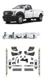 Any Level 5.5" Static Lift - Base System: F-350, Dual Rear Wheel (2020-2022) Any Level Lift