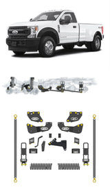 Any Level 5.5" Static Lift - Base System: F-450, Dual Rear Wheel (2020-2022) Any Level Lift