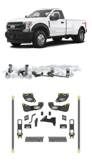 Any Level 5.5" Static Lift - Base System: F-350, Dual Rear Wheel (2020-2022) Any Level Lift