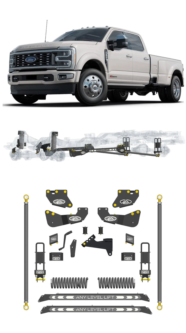 Any Level 5.5" Static Lift - Base System: F-450, Dual Rear Wheel (2023+) Any Level Lift