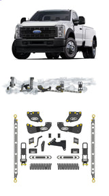 Any Level 5.5" Static Lift - Base System: F-450, Dual Rear Wheel (2023+) Any Level Lift