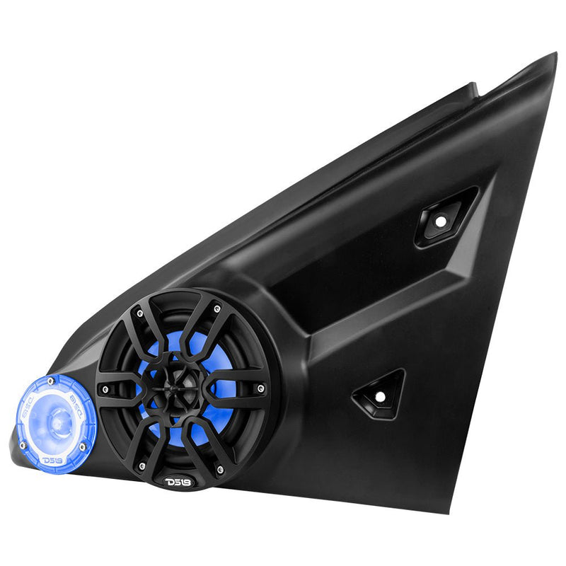 Polaris Slingshot Arm Rest 2 X  6.5" Enclosure With NXL-6/BK and PRO-TW1L | 2015 - Current