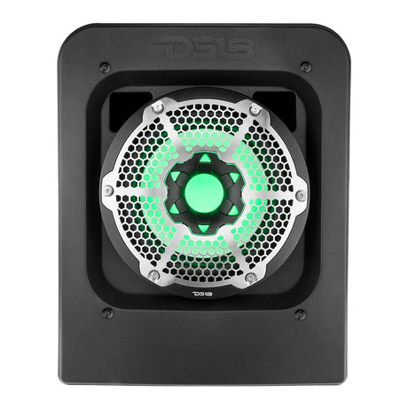 Polaris Slingshot Rear Subwoofer Enclosure Loaded | NXL-10SUB/BK and RGB LED Lights | Fits Either Passenger or Driver Side | 2015 - Current