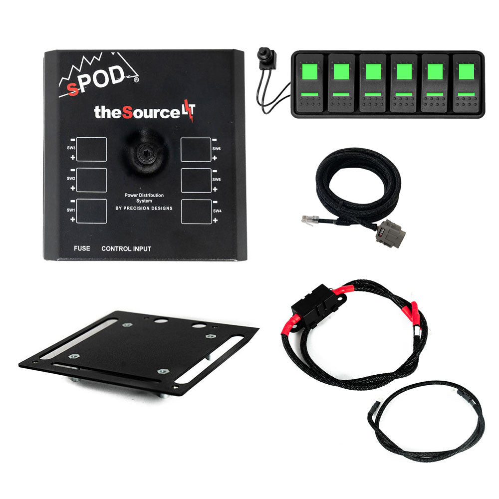 sPod SourceLT Modular Universal 6-Circuit Power Management System