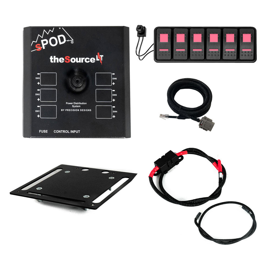sPod SourceLT Modular Universal 6-Circuit Power Management System
