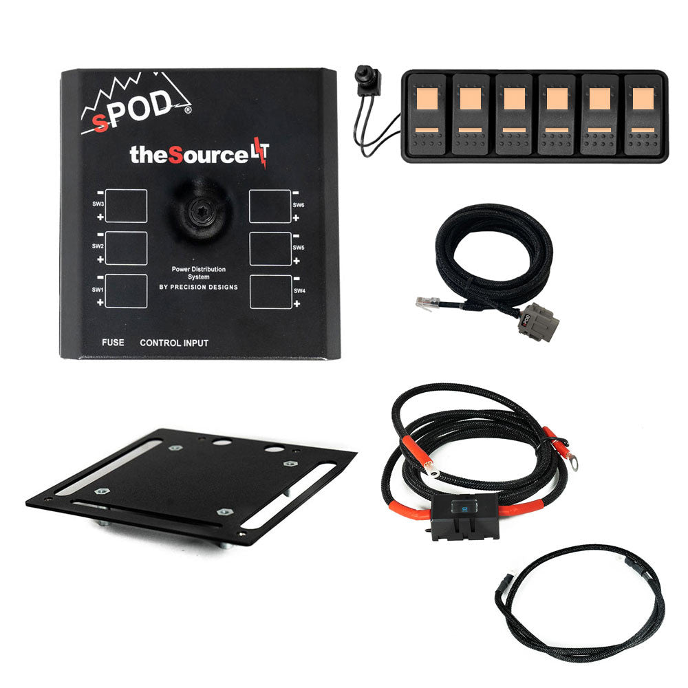 sPod SourceLT Modular Universal 6-Circuit Power Management System