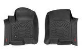 Floor Mats FR Bucket Crew Silverado/Sierra 1500/2500HD/3500HD (19-26) Rough Country