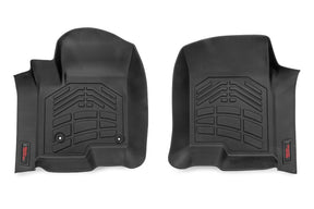 Floor Mats FR Bucket Crew Silverado/Sierra 1500/2500HD/3500HD (19-26) Rough Country