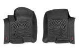 Sure-Fit Floor Mats FR & RR FR Bucket Crew Silverado/Sierra 1500/2500HD/3500HD (19-26) Rough Country