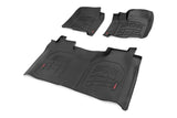 Sure-Fit Floor Mats FR & RR FR Bucket Crew Silverado/Sierra 1500/2500HD/3500HD (19-26) Rough Country