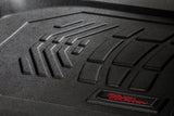 Sure-Fit Floor Mats FR & RR FR Bucket Crew Silverado/Sierra 1500/2500HD/3500HD (19-26) Rough Country