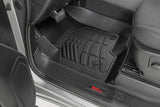 Floor Mats FR Bucket Crew Silverado/Sierra 1500/2500HD/3500HD (19-26) Rough Country