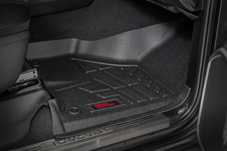 Sure-Fit Floor Mats Front & Rear Bucket Crew Ram 2500/3500 (19-26) Rough Country
