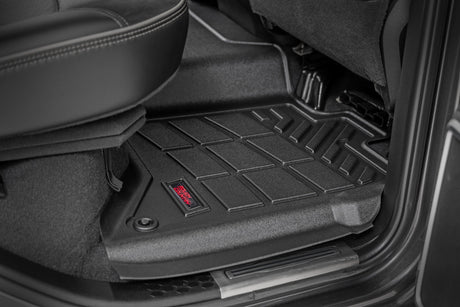 Sure-Fit Floor Mats Front & Rear Bucket Crew Ram 2500/3500 (19-26) Rough Country