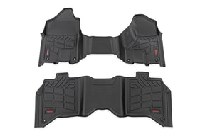Sure-Fit Floor Mats Front & Rear Crew Ram 2500/3500 2WD/4WD (2019-2026) Rough Country