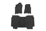 Sure-Fit Floor Mats Front & Rear Crew Ram 1500 2WD/4WD (2025-2026) Rough Country