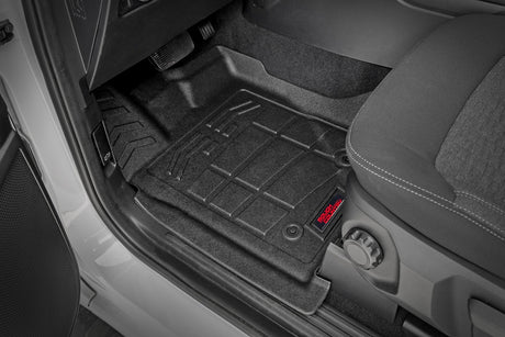 Sure-Fit Floor Mats Front & Rear Crew Ford Ranger 2WD/4WD (2024-2026) Rough Country