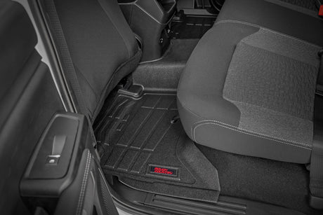Sure-Fit Floor Mats Front & Rear Crew Ford Ranger 2WD/4WD (2024-2026) Rough Country