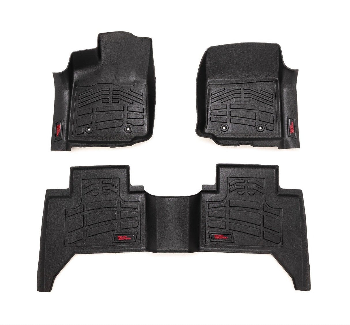 Sure-Fit Floor Mats FR & RR Toyota Tacoma 2WD/4WD (2016-2023) Rough Country