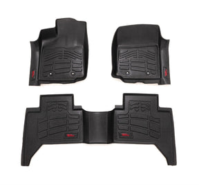 Sure-Fit Floor Mats FR & RR Toyota Tacoma 2WD/4WD (2016-2023) Rough Country