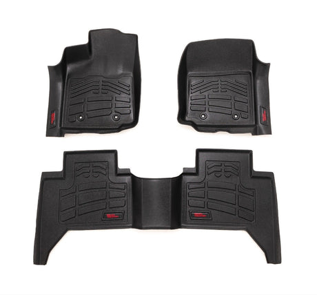 Sure-Fit Floor Mats FR & RR Toyota Tacoma 2WD/4WD (2016-2023) Rough Country