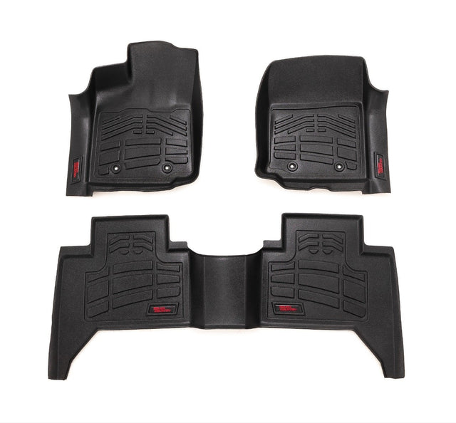 Sure-Fit Floor Mats FR & RR Toyota Tacoma 2WD/4WD (2016-2023) Rough Country