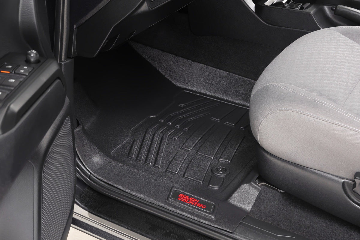 Sure-Fit Floor Mats Front Toyota Tacoma 2WD/4WD (2016-2023) Rough Country