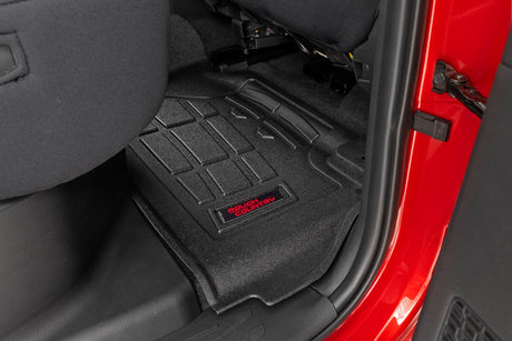 Sure-Fit Floor Mats Front & Rear TRD PRO Double Cab Toyota Tacoma (24-26) Rough Country