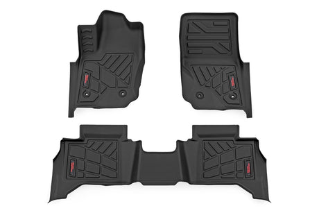 Sure-Fit Floor Mats Front & Rear Toyota 4Runner 2WD/4WD (2025-2026) Rough Country