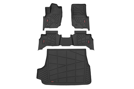 Sure-Fit Floor Mats Front & Rear & Cargo Mat Toyota 4Runner (25-26) Rough Country