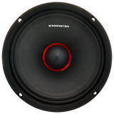 Monster SMA801 8″ 600W RMS Midrange Speaker 8-Ohm (Single) Monster Audio