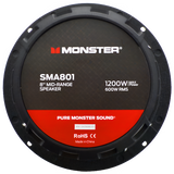 Monster SMA801 8″ 600W RMS Midrange Speaker 8-Ohm (Single) Monster Audio