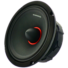 Monster SMA801 8″ 600W RMS Midrange Speaker 8-Ohm (Single) Monster Audio