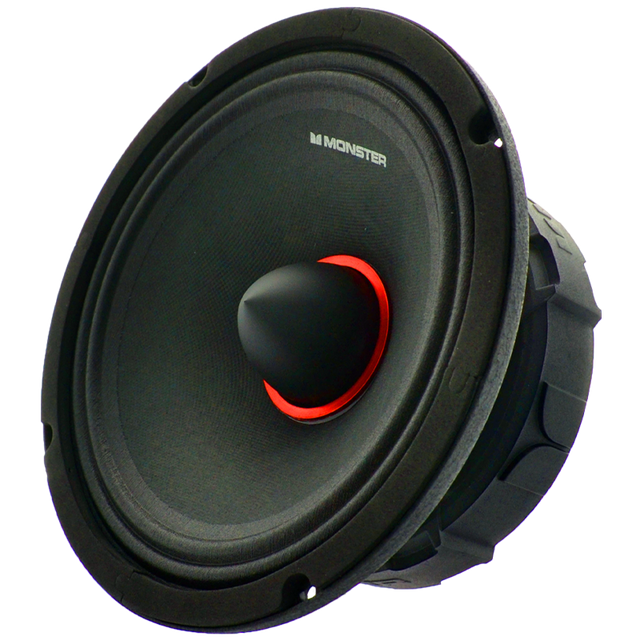 Monster SMA801 8″ 600W RMS Midrange Speaker 8-Ohm (Single) Monster Audio