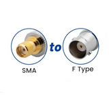 ALL SMA to BNC Adapter's 50 Ohm Gold Plated Brass Anina