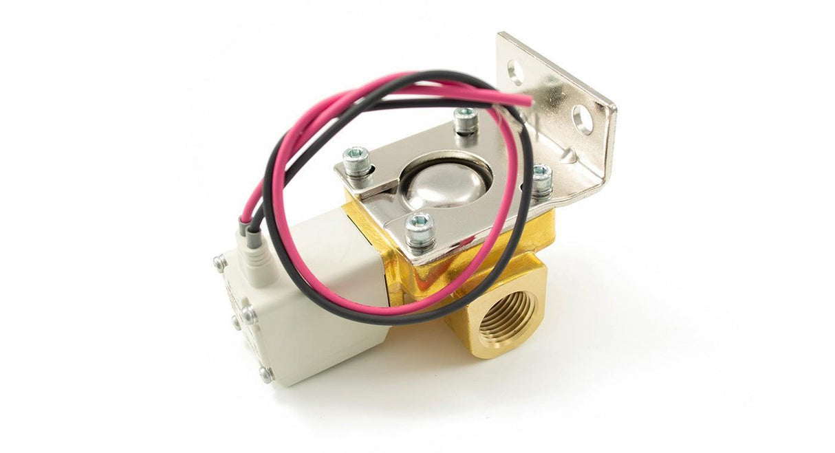 SMC 1/2" Brass Electric Valve Kit SMC