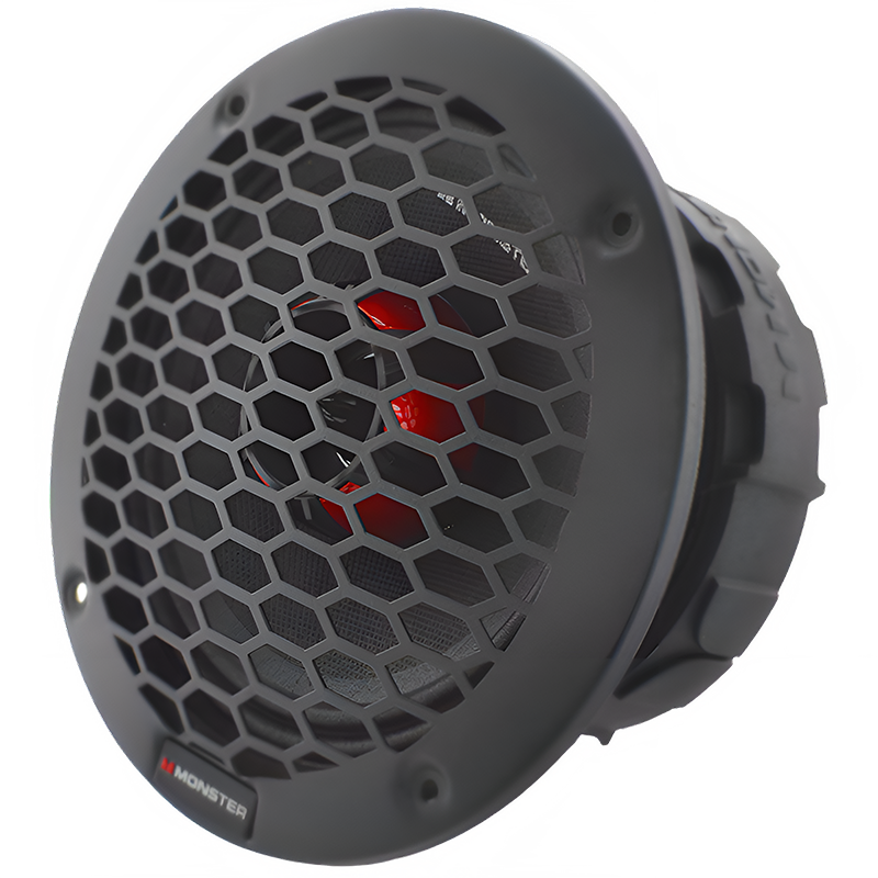 Monster SMC652 6.5" 500W RMS Coaxial Midrange Speaker 8-Ohm (Single) Monster Audio