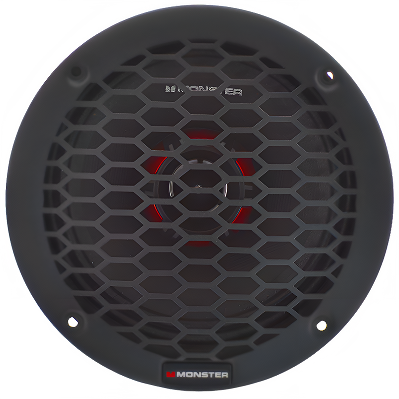 Monster SMC802 8" 600W RMS Coaxial Midrange Speaker 8-Ohm (Single) Monster Audio