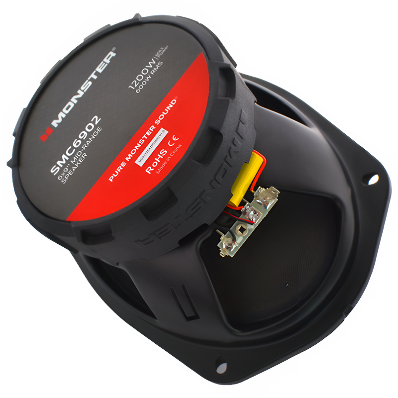 Monster SMC6902 6"x9" 600W RMS Coaxial Midrange Speaker 8-Ohm (Single) Monster Audio